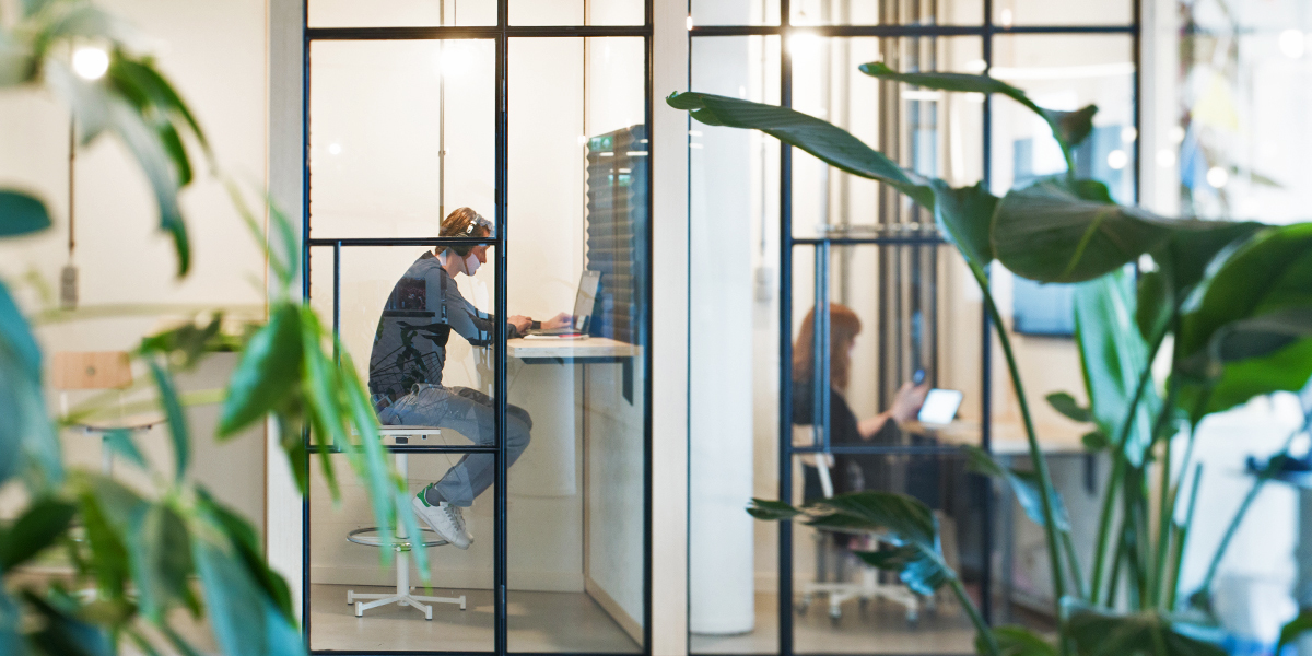 TNW Spaces Amsterdam private office booth